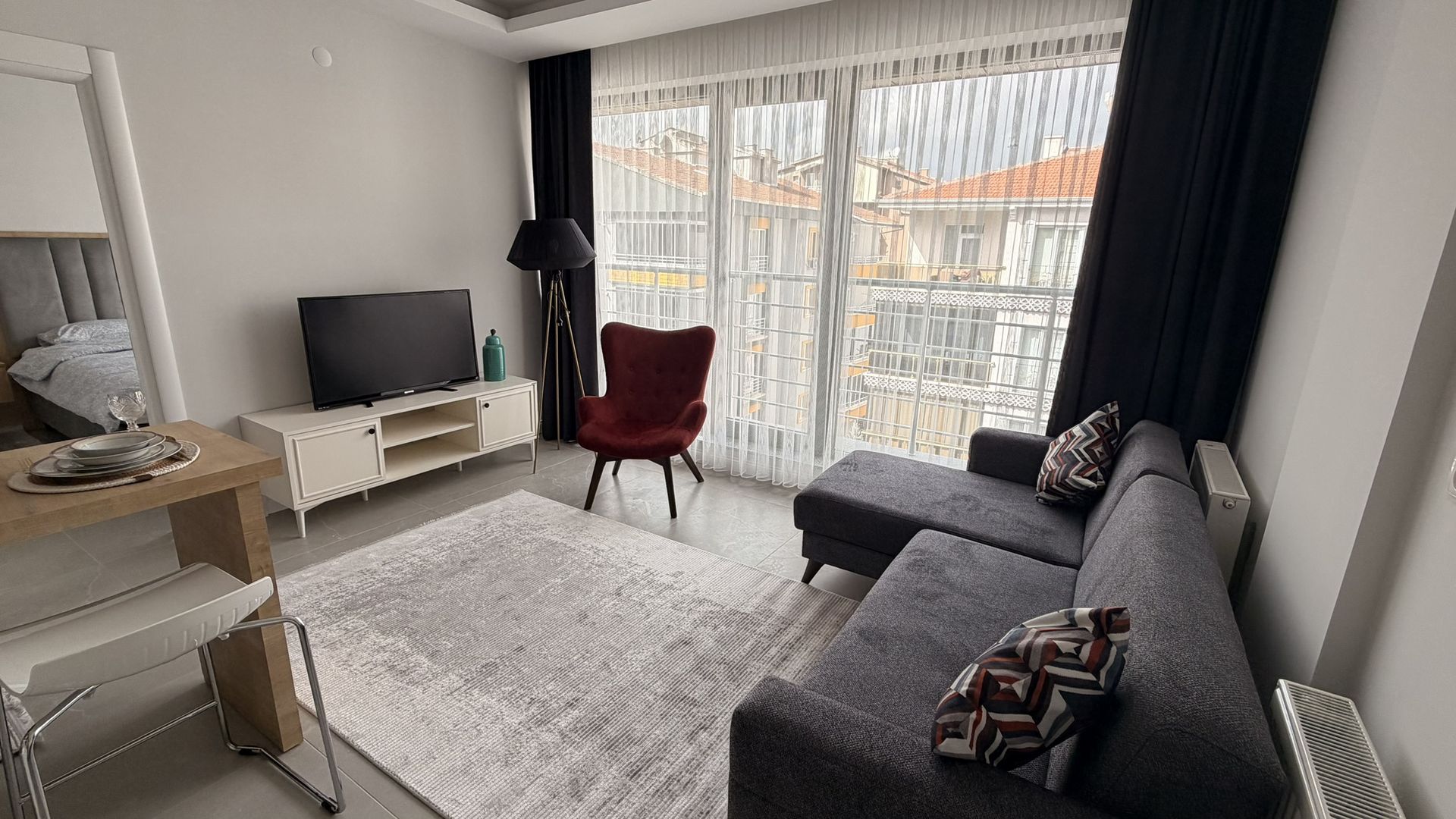 Kırşehir'de 1+1 ve 2+1 Eşyalı Kiralık Daireler